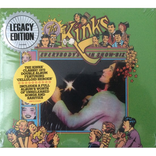 The Kinks ‎- Everybody's In Show-Biz (CD)