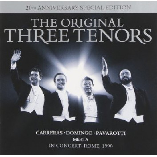 The Original Three Tenors ‎– In Concert-Rome 1990 / 20th Anniversary (CD)