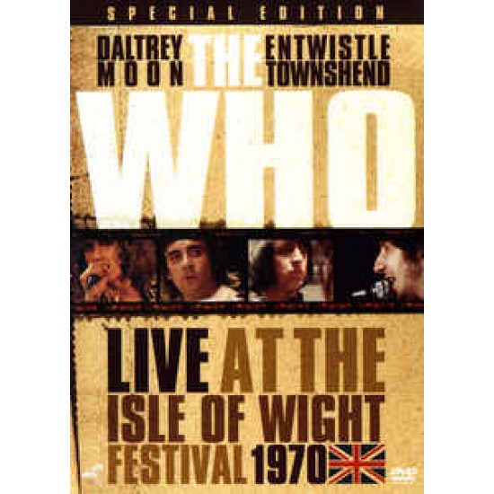 The Who ‎– Live At The Isle Of Wight Festival 1970 (DVD)