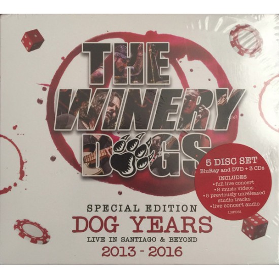 The Winery Dogs - Dog Years - Live in Santiago & Beyond 2013-2016 (Blu-Ray)