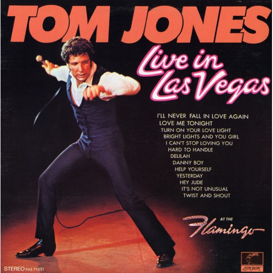 Tom Jones - Live In Las Vegas (Vinyl)