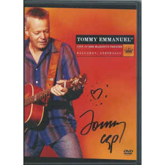 Tommy Emmanuel C.G.P. ‎– Live At Her Majesty's Theatre, Ballarat, Australia (DVD)