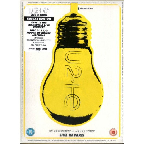 U2 ‎– Innocence + Experience / Live in Paris (DVD)