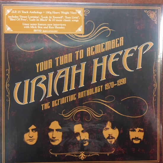 Uriah Heep - Your Turn To Remember - The Definitive Anthology 1970-1990 (Vinyl)