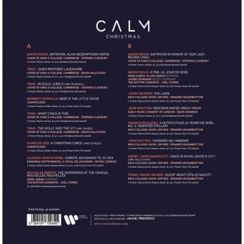 Various - Calm Christmas (Vinyl)