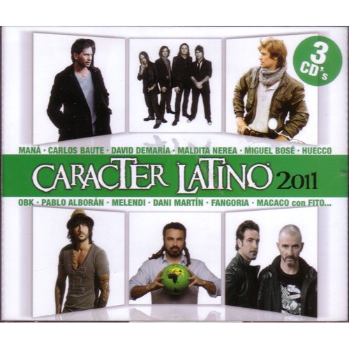 Various ‎– Caracter Latino 2011 (CD)