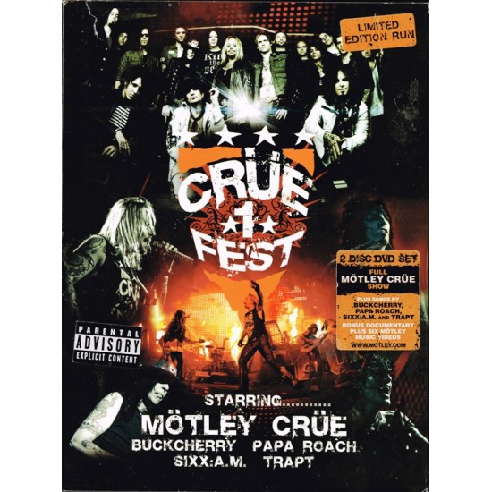 Various ‎– Cruefest 1 (DVD)