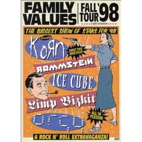 Various ‎– Family Values '98 (DVD)