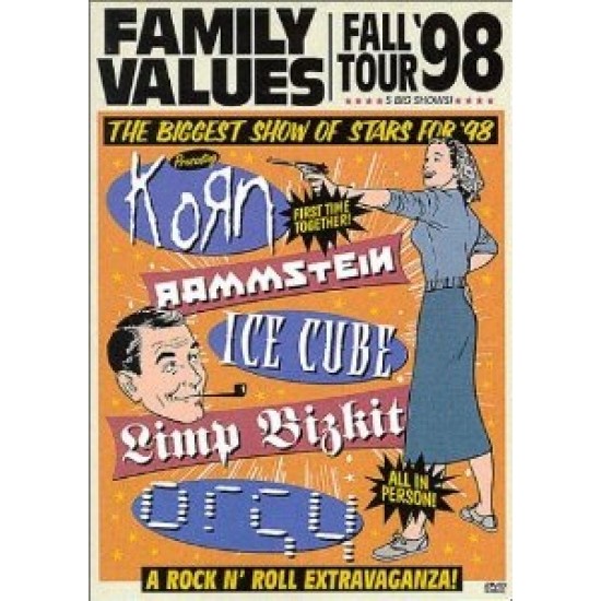 Various ‎– Family Values '98 (DVD)