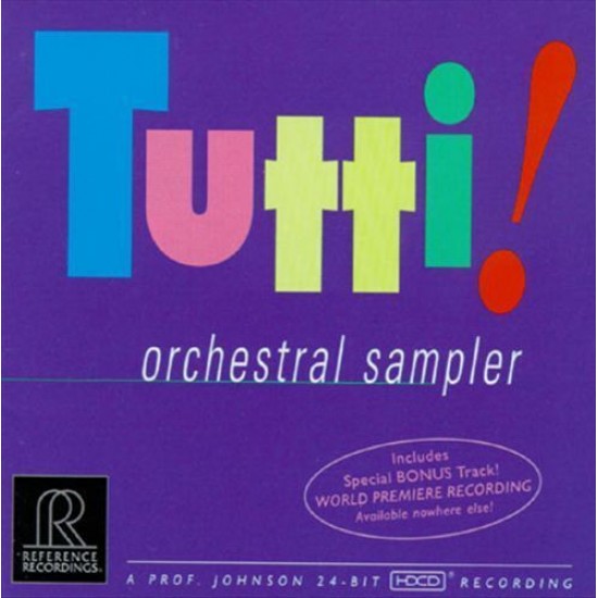 Various - Tutti! Orchestral Sampler (CD)