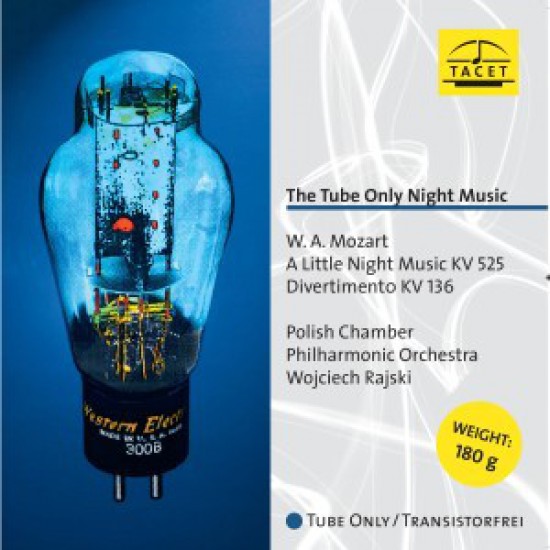 W. A. Mozart / Polish Chamber Philharmonic Orchestra, Wojciech Rajski - The Tube Only Night Music (Vinyl)