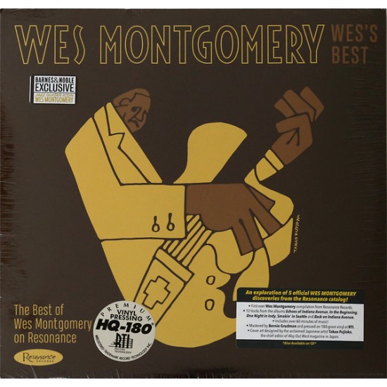 Wes Montgomery ‎– Wes’s Best: The Best Of Wes Montgomery On Resonance (Vinyl)