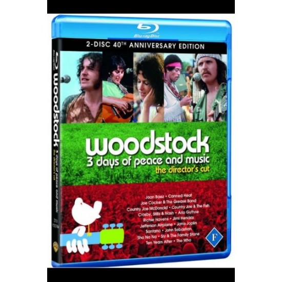 Woodstock - 3 Days Of Peace And Music (Blu-ray) 