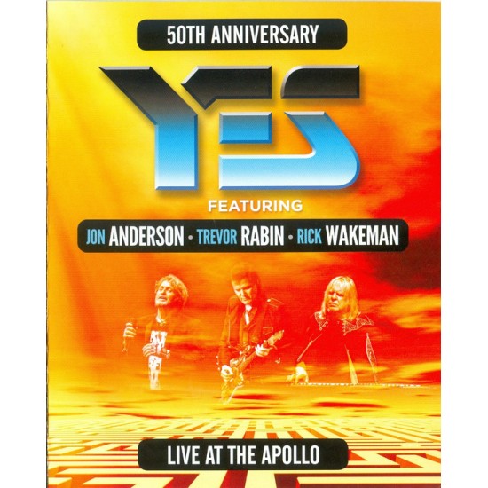 Yes - 50th Anniversary YES featuring Anderson, Rabin, Wakeman Live At The Apollo (Blu-Ray)