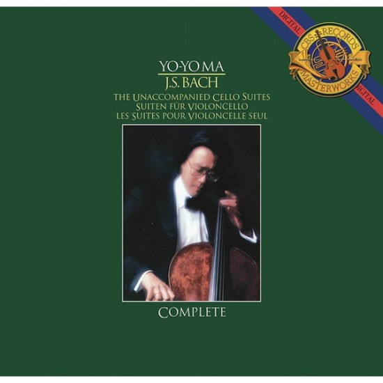 Yo-Yo Ma ‎–  J.S. Bach / The Unaccompanied Cello Suites / Suiten Für Violoncello / Les Suites Pour Violoncelle Seul (Vinyl)