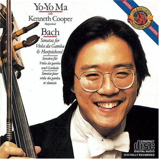 Yo-Yo Ma / Kenneth Cooper ‎– Sonatas For Viola Da Gamba & Harpsichord (CD)