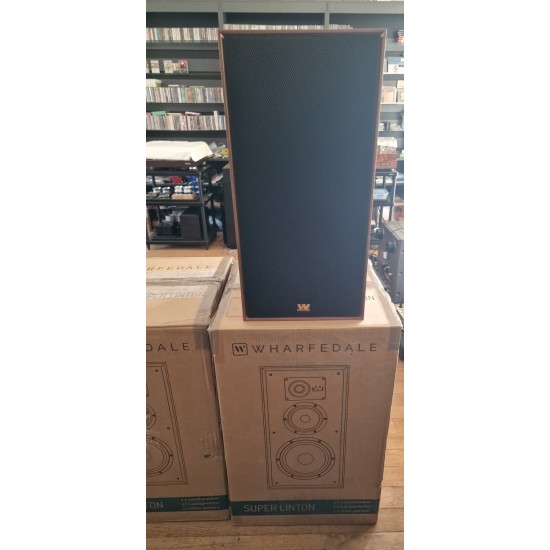 Boxe Wharfedale SUPER LINTON cu Stand (Second-Hand)