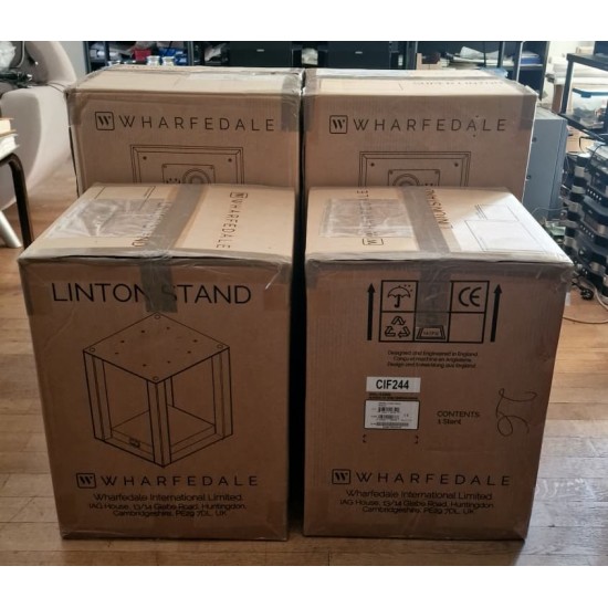 Boxe Wharfedale SUPER LINTON cu Stand (Second-Hand)